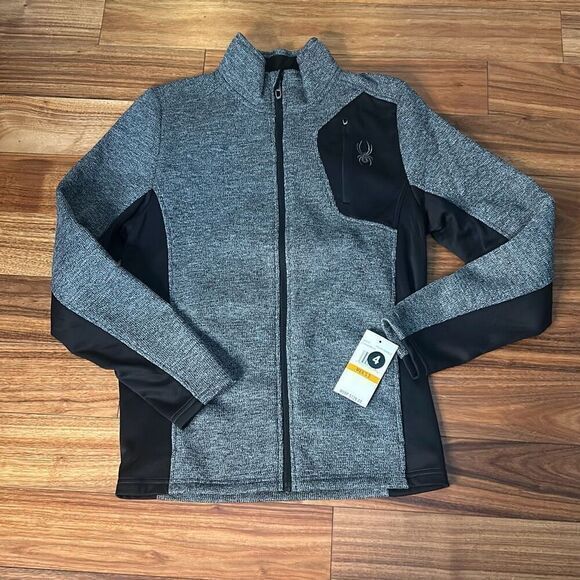 Spyder Men's Bandit Full Zip Fleece Jacket size small cold weather‎ gorpcore - Picture 1 of 8